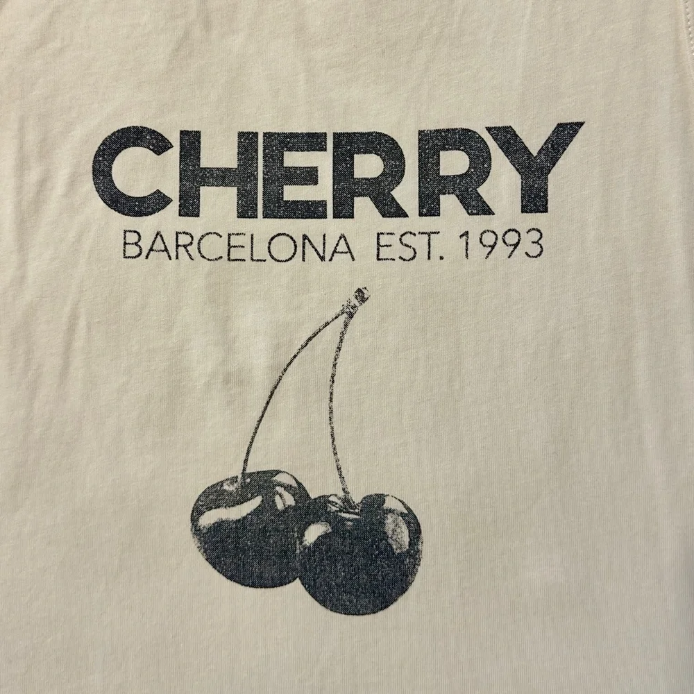 Mango MNG Top with Cherry Print - Picture 2 of 5